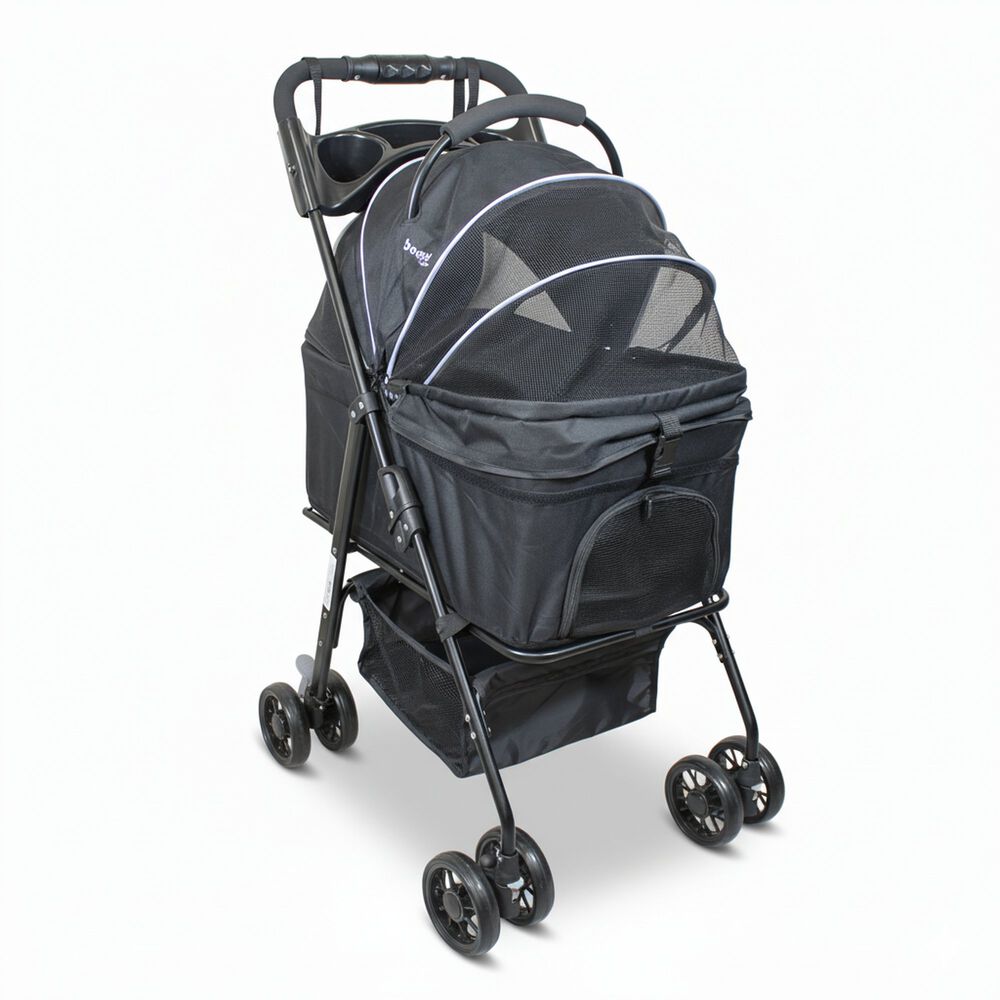 Coche Para Mascotas Transportable 2 En 1 Flexipet Gold Gris image number 0.0